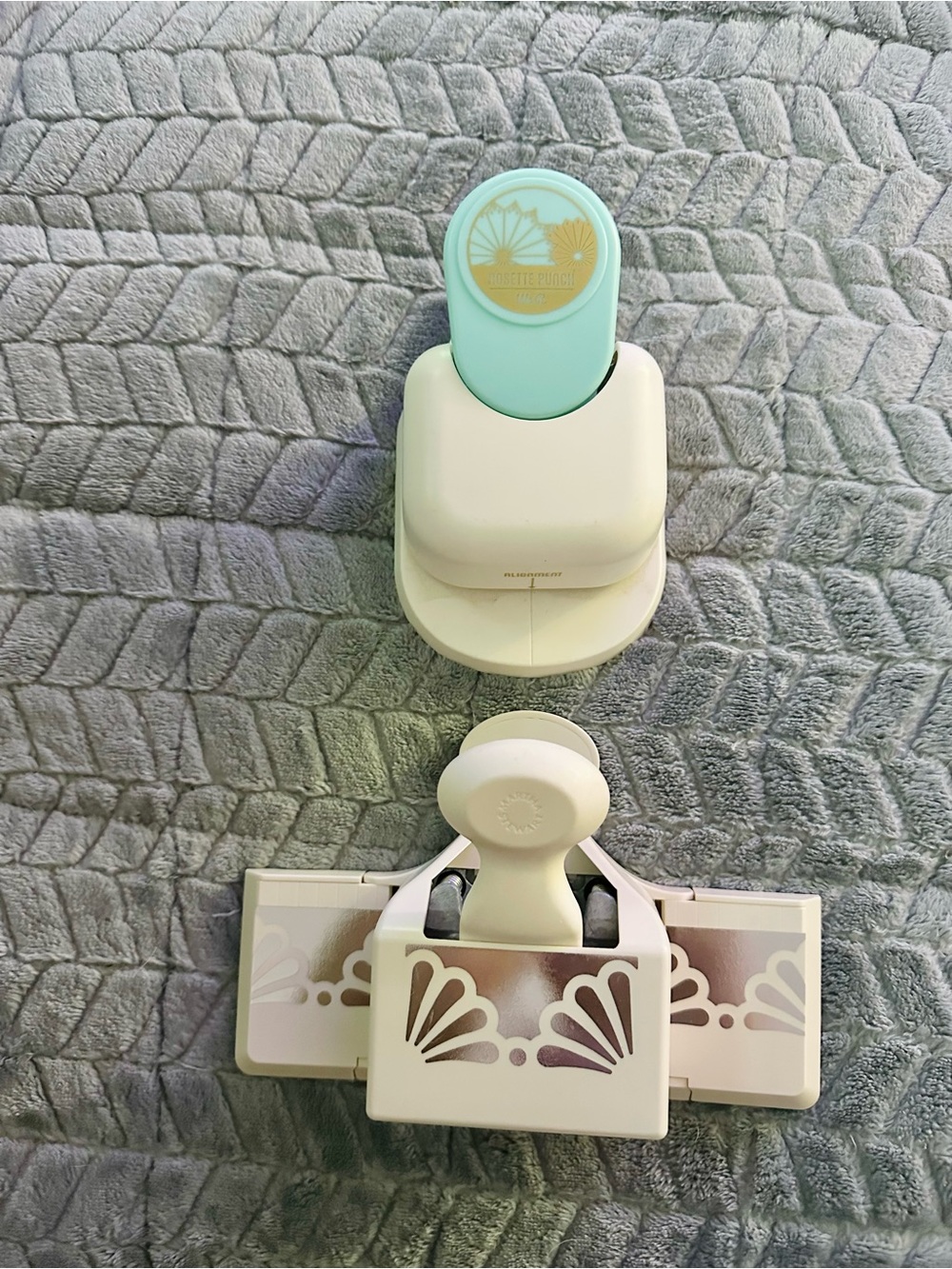 Martha Stewart and Cream Decorative Craft Punch Duo